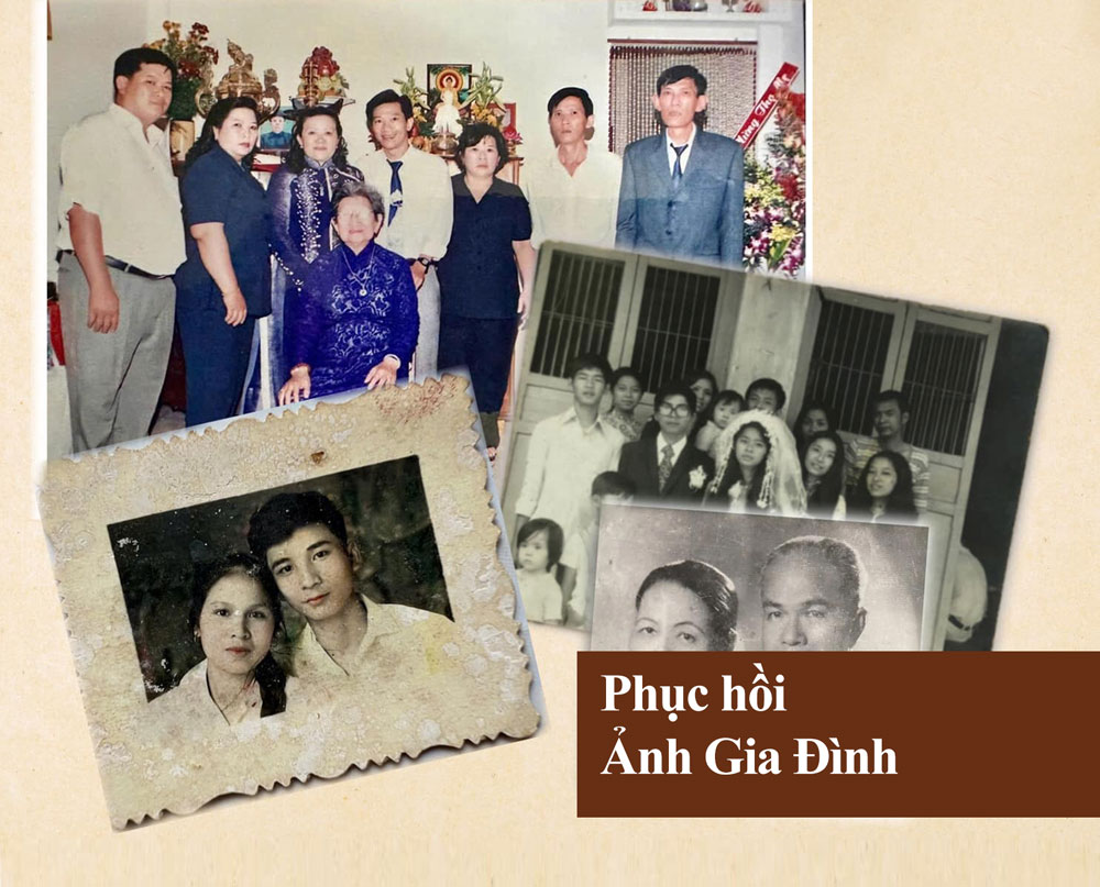 Ghép ảnh & phục chế ảnh cũ: Giữ trọn kỷ niệm gia đình Ghép ảnh & phục chế ảnh cũ: Giữ trọn kỷ niệm gia đình